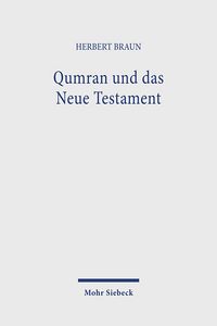 Produktbild: Qumran und das Neue Testament