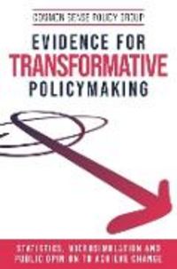 Produktbild: Evidence for transformative policymaking