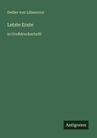 Produktbild: Letzte Ernte