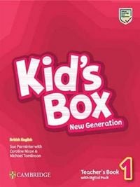 Produktbild: Kid's Box New Generation Level 1 Teacher's Book with Digital Pack British English