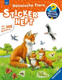 Produktbild Wieso? Weshalb? Warum? Stickerheft - Heimische Tiere