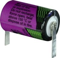 Bild vom Artikel Tadiran Batteries SL 550 T Spezial-Batterie 1/2 AA hochtemperaturfähig, U-Lötfahne Lithium 3.6 V 900 mAh 1 St. vom Autor 