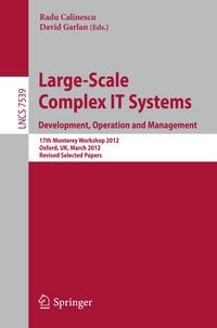Produktbild: Large-Scale Complex IT Systems. Development, Operation and Management