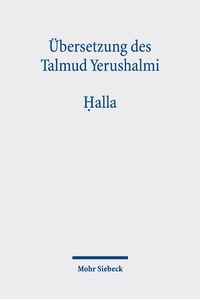 Produktbild: &Uuml;bersetzung des Talmud Yerushalmi