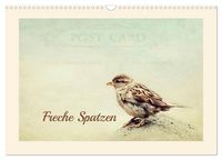 Produktbild: Freche Spatzen (Wandkalender 2026 DIN A3 quer), CALVENDO Monatskalender