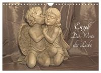 Produktbild: Engel - Die Worte der Liebe (Wandkalender 2026 DIN A4 quer), CALVENDO Monatskalender