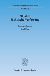 Produktbild: 20 Jahre S&auml;chsische Verfassung.