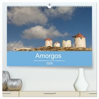 Produktbild: Amorgos - Kykladenimpressionen (hochwertiger Premium Wandkalender 2026 DIN A2 quer), Kunstdruck in Hochglanz