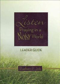 Produktbild: Listen Leader Guide
