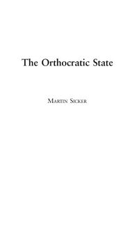 Produktbild: The Orthocratic State