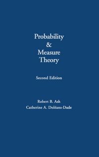 Produktbild: Probability & Measure Theory