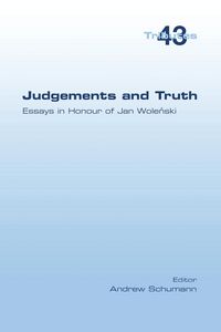Produktbild: Judgements and Truth. Essays in Honour of Jan Wole&iquest;ski