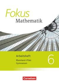 Bild vom Artikel Fokus Mathematik 6. Schuljahr. Arbeitsheft mit Lösungen. Gymnasium Rheinland-Pfalz vom Autor 