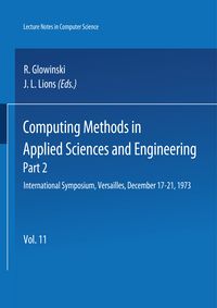 Produktbild: Computing Methods in Applied Sciences and Engineering