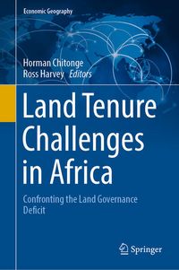 Produktbild: Land Tenure Challenges in Africa