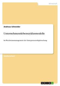 Produktbild: Unternehmenslebenszyklusmodelle
