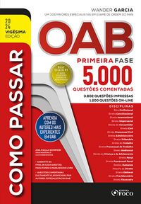Produktbild: Como Passar Na Oab - 1&ordf; Fase