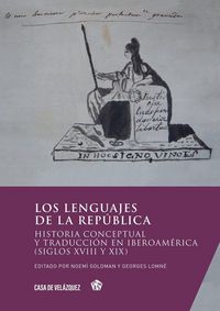 Produktbild: Los lenguajes de la rep&uacute;blica