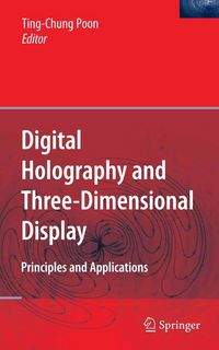 Produktbild: Digital Holography and Three-Dimensional Display
