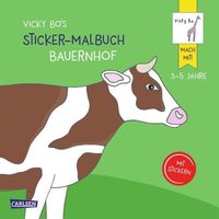 Bild vom Artikel Vicky Bo's Sticker-Malbuch Bauernhof: Erstes Malen, Zeichnen und Kritzeln mit Stickern vom Autor Vicky Bo
