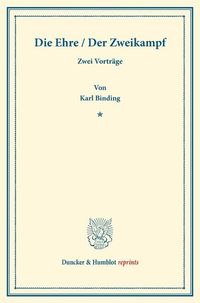 Produktbild: Die Ehre - Der Zweikampf.