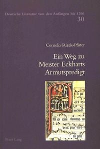 Produktbild: Ein Weg zu Meister Eckharts Armutspredigt