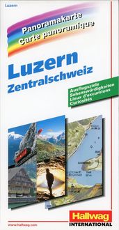 Bild vom Artikel Hallwag Panoramakarte Luzern, Zentralschweiz. Lucerne, Central Switzerland vom Autor 