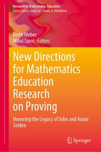 Produktbild: New Directions for Mathematics Education Research on Proving