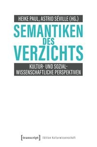 Produktbild: Semantiken des Verzichts