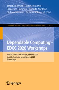 Produktbild: Dependable Computing - EDCC 2020 Workshops