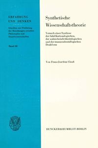 Produktbild: Synthetische Wissenschaftstheorie.
