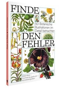 Produktbild: Finde den Fehler &ndash; 50 Botanische Illustrationen