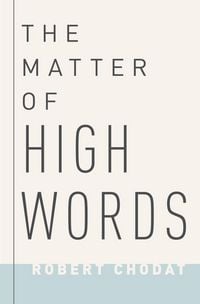 Produktbild: The Matter of High Words