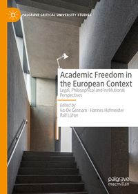 Produktbild: Academic Freedom in the European Context