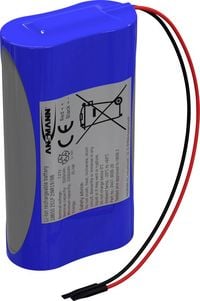 Produktbild: Ansmann 2S1P Akkupack 2x 18650 Kabel Li-Ion 7.2V 3500 mAh