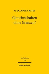 Produktbild: Gemeinschaften ohne Grenzen?
