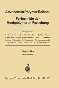 Produktbild: Advances in Polymer Science