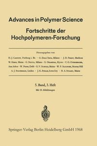 Produktbild: Advances in Polymer Science