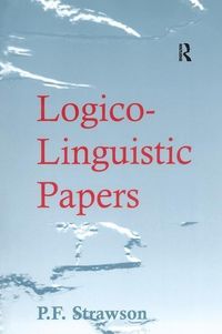 Produktbild: Strawson, P: Logico-Linguistic Papers