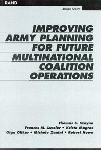 Produktbild: Improving Army Planning for Future Multinational Coalition Operations