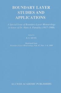 Produktbild: Boundary Layer Studies and Applications
