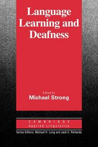 Produktbild: Language Learning and Deafness