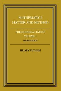 Produktbild: Mathematics, Matter and Method: Volume 1