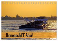 Produktbild: Binnenschiff Ahoi! (Tischkalender 2027 DIN A5 quer), CALVENDO Monatskalender