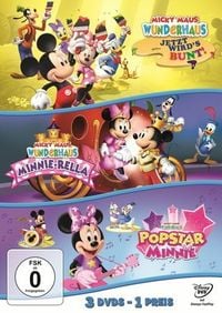 Bild vom Artikel Micky Maus Wunderhaus - Jetzt wird's bunt/Minnie-Rella/Popstar Minnie (Dreierpack)  [3 DVDs] vom Autor 