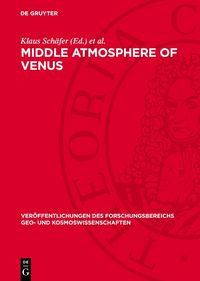 Produktbild: Middle Atmosphere of Venus