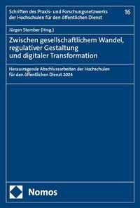 Produktbild: Zwischen gesellschaftlichem Wandel, regulativer Gestaltung und digitaler Transformation