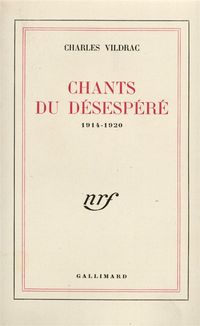 Produktbild: Chants du d&eacute;sesp&eacute;r&eacute;: 1914-1920