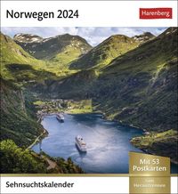 Bild vom Artikel Norwegen Sehnsuchtskalender 2024. Urlaubsträume in einem Tischkalender im Postkartenformat. Jede Woche neue Eindrücke verpackt in einen Foto-Kalende vom Autor 