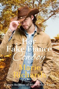Produktbild: Her Fake Fiance Cowboy (Carsen Brothers Sweet Clean Western Romance, #3)